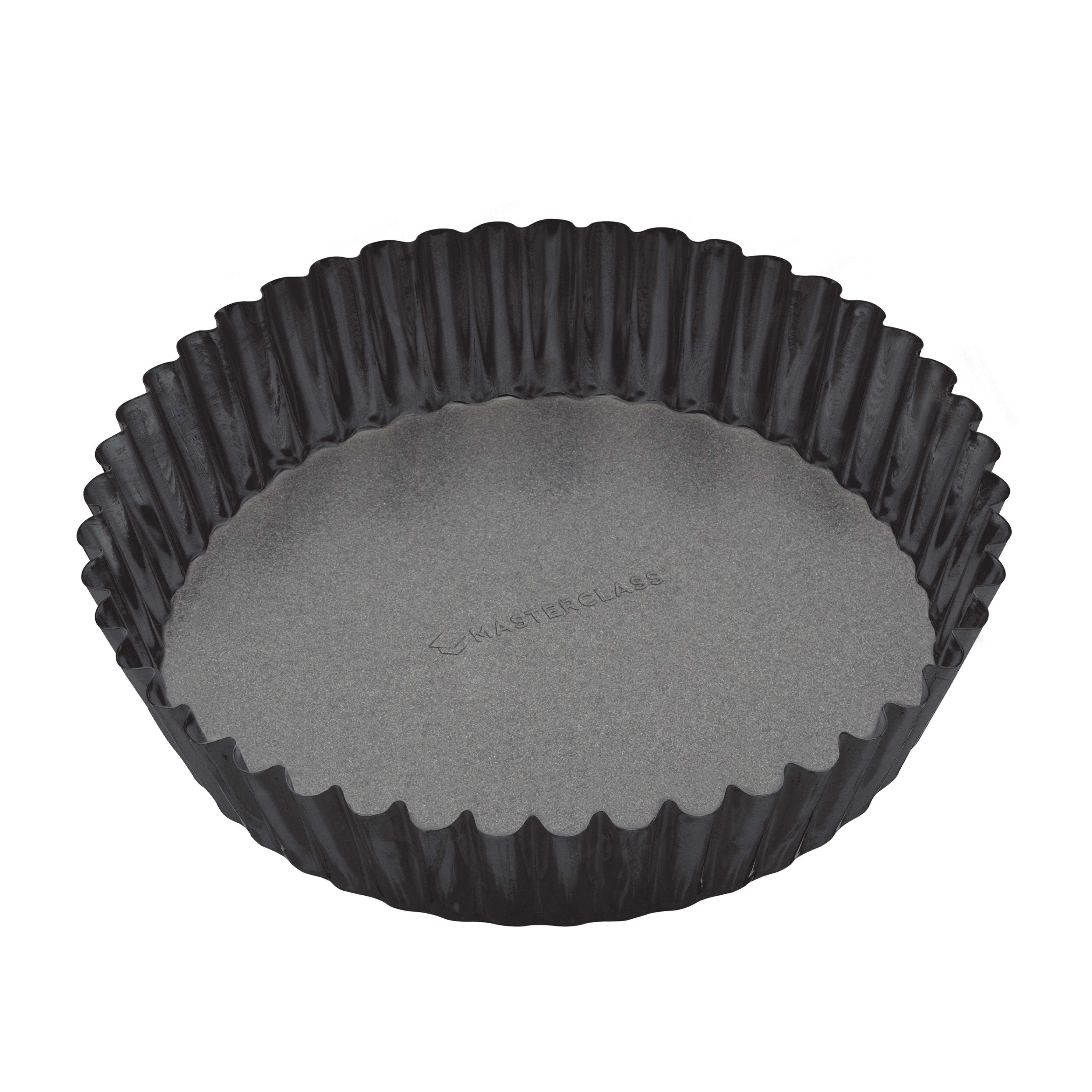 Masterclass Non-Stick Deep Fluted Flan & Quiche Pan - 25cm