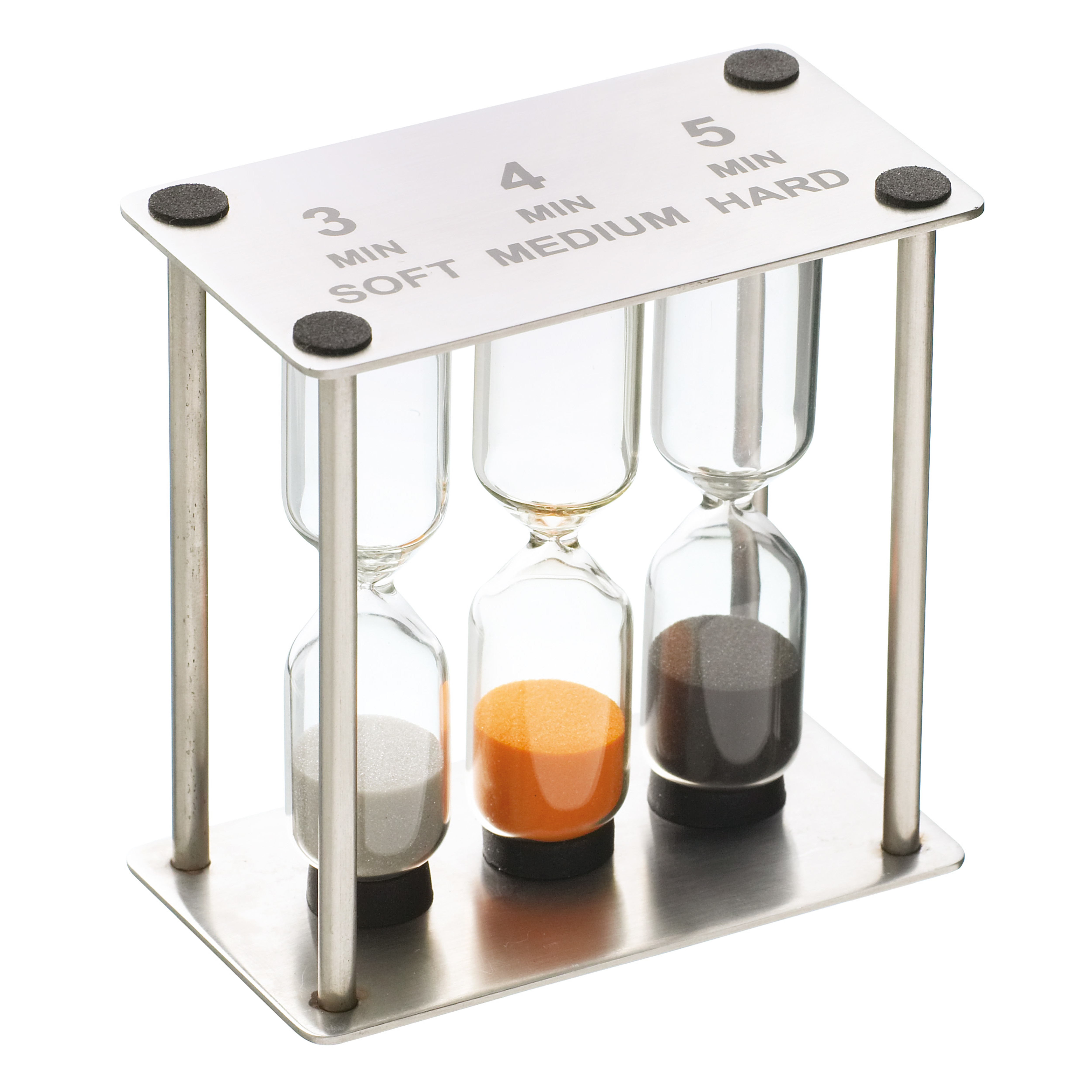 Masterclass Stainless Steel Triple Sand Timer