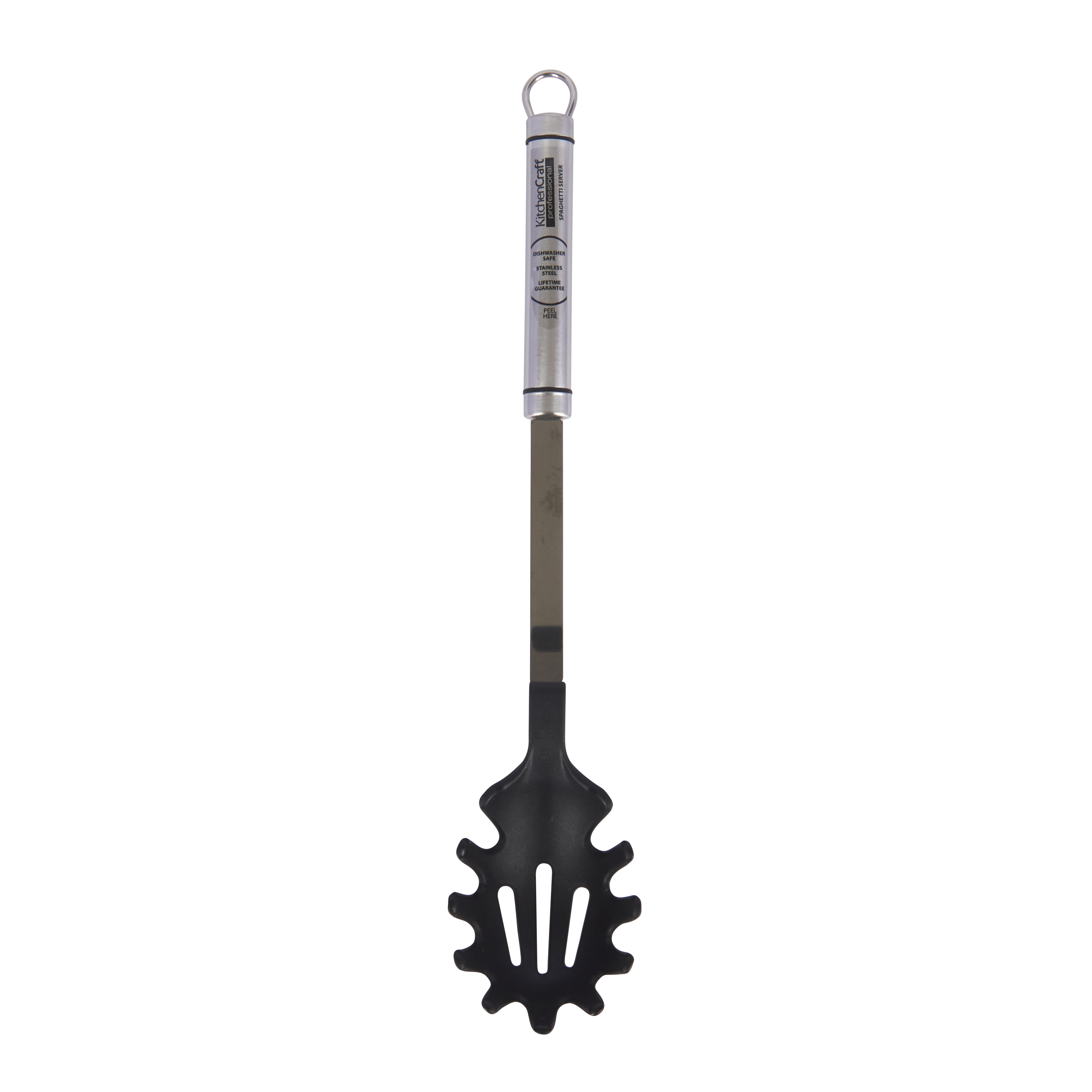 KitchenCraft Stainless Steel Non-Stick 34cm Spaghetti Server