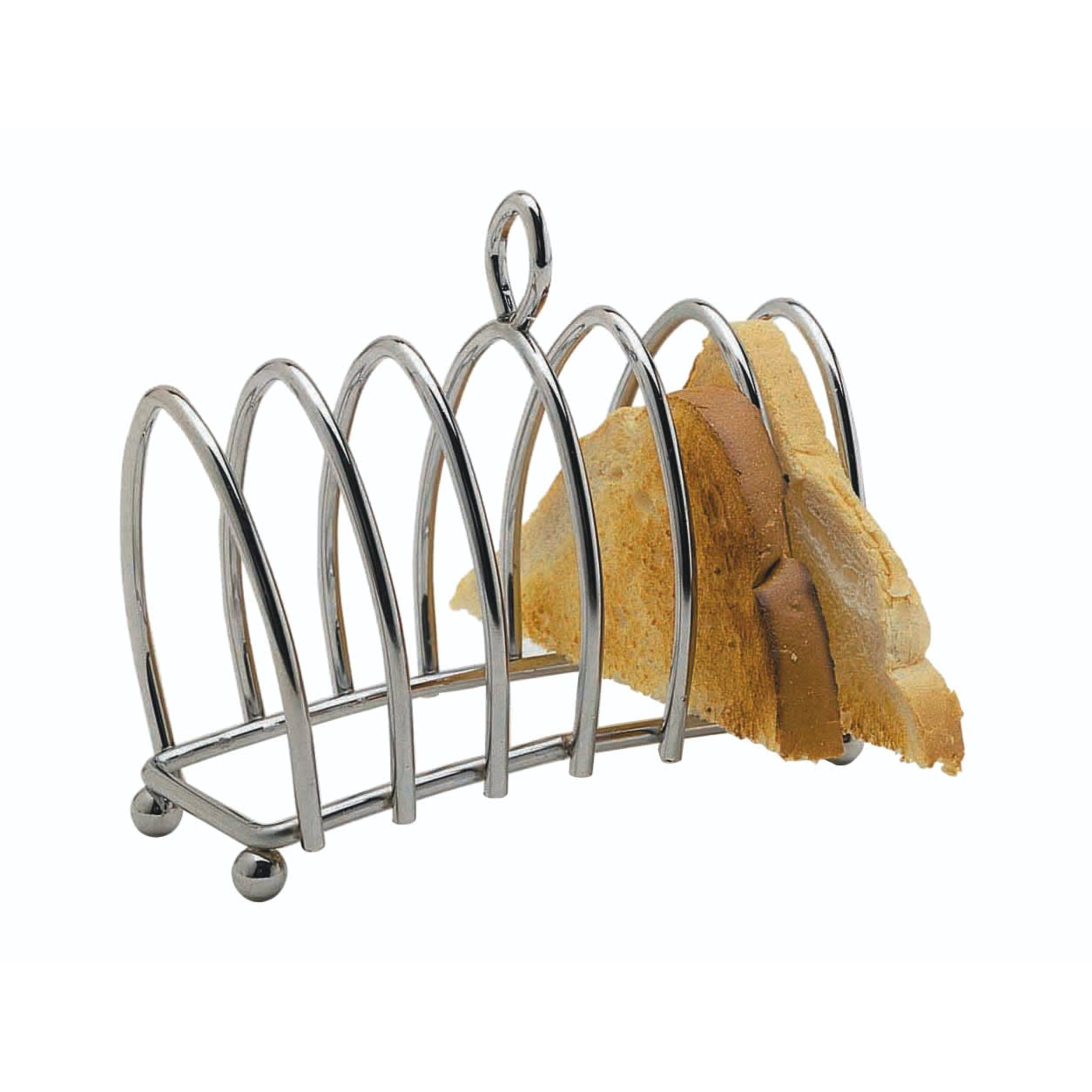 KitchenCraft Chrome Plated 6 Slice Toast Rack