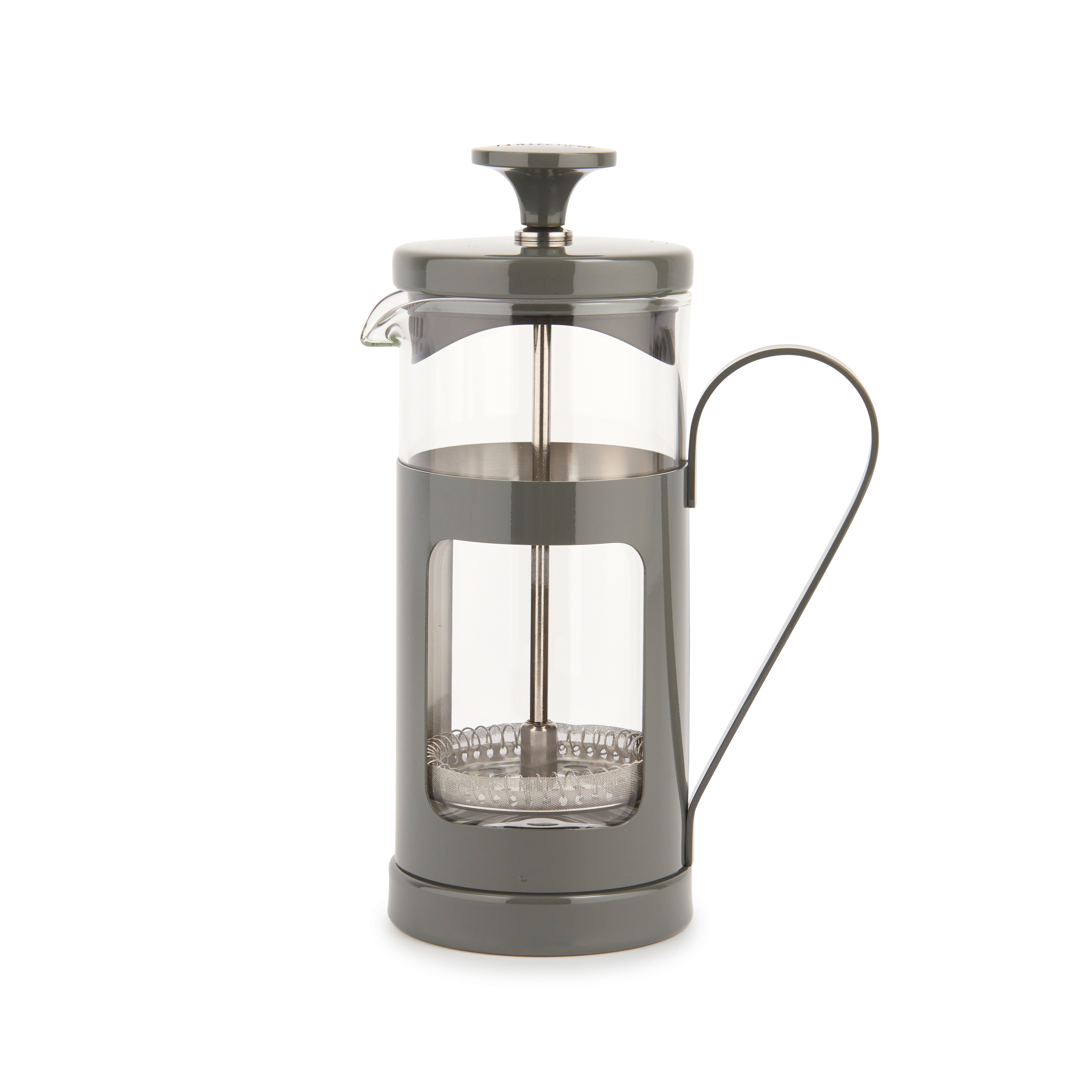 La Cafetiere Monaco 3 Cup Stainless Steel Cafetiere - Grey