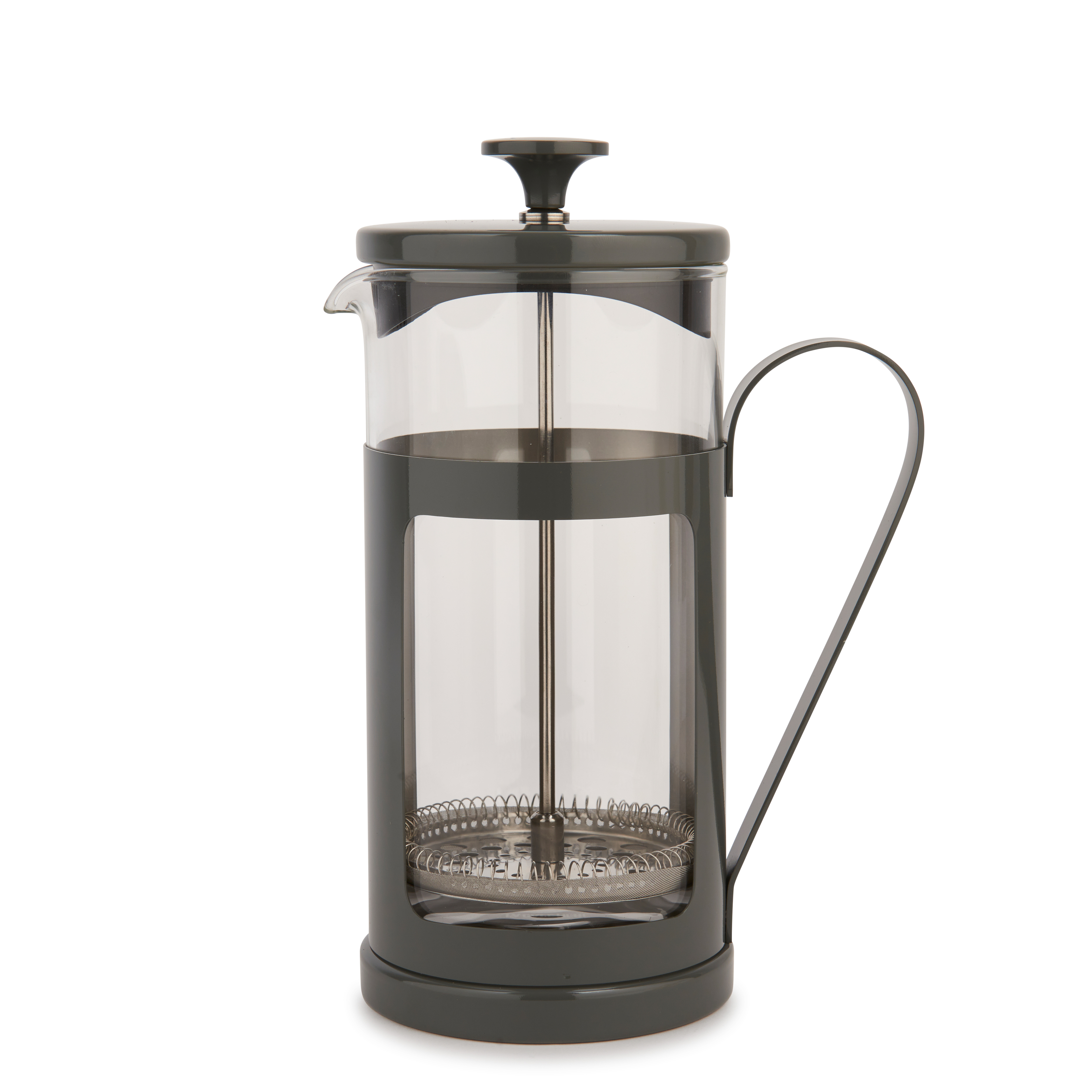 La Cafetiere Monaco 8 Cup Stainless Steel Cafetiere - Grey