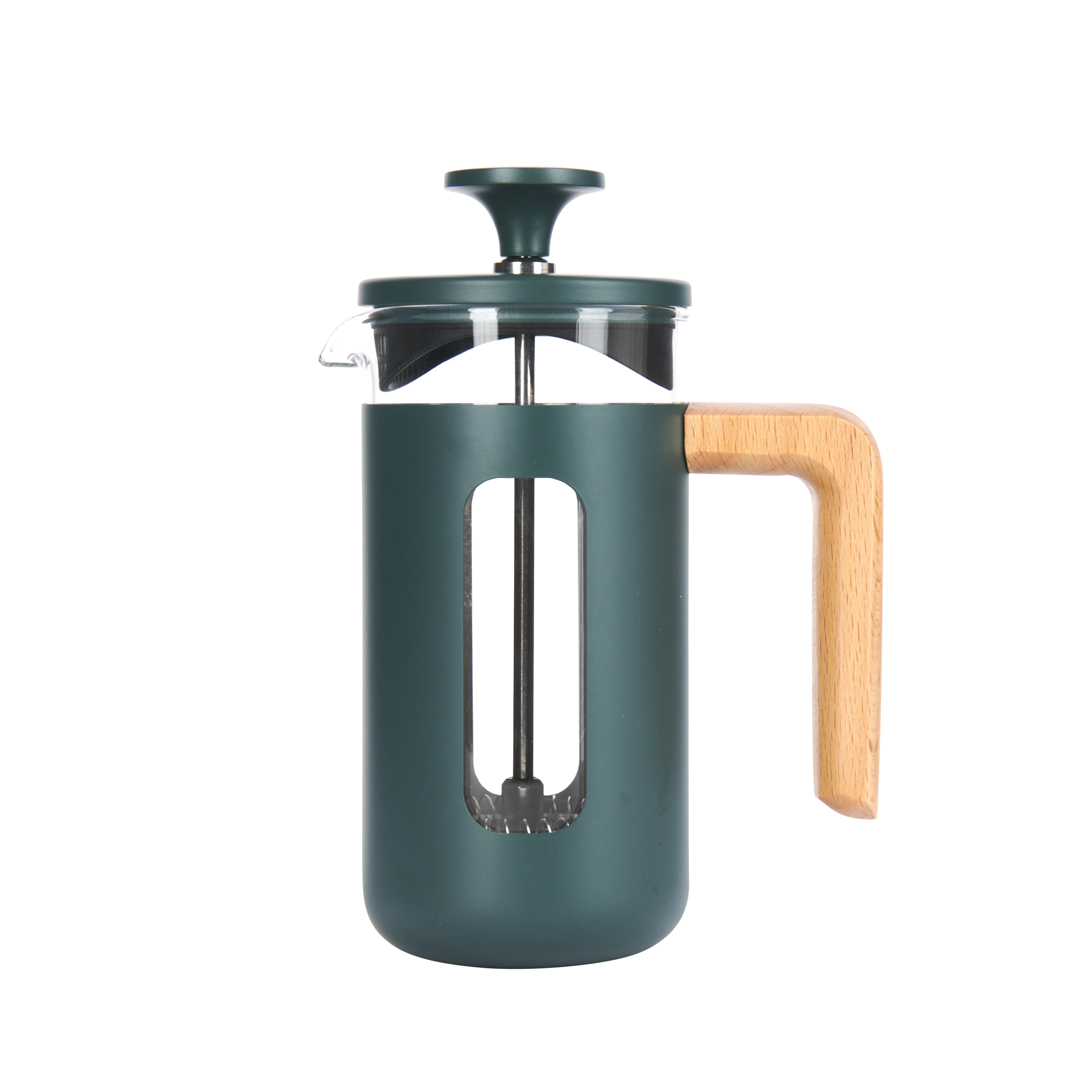 La Cafetiere Pisa 3 Cup Stainless Steel Cafetiere - Green