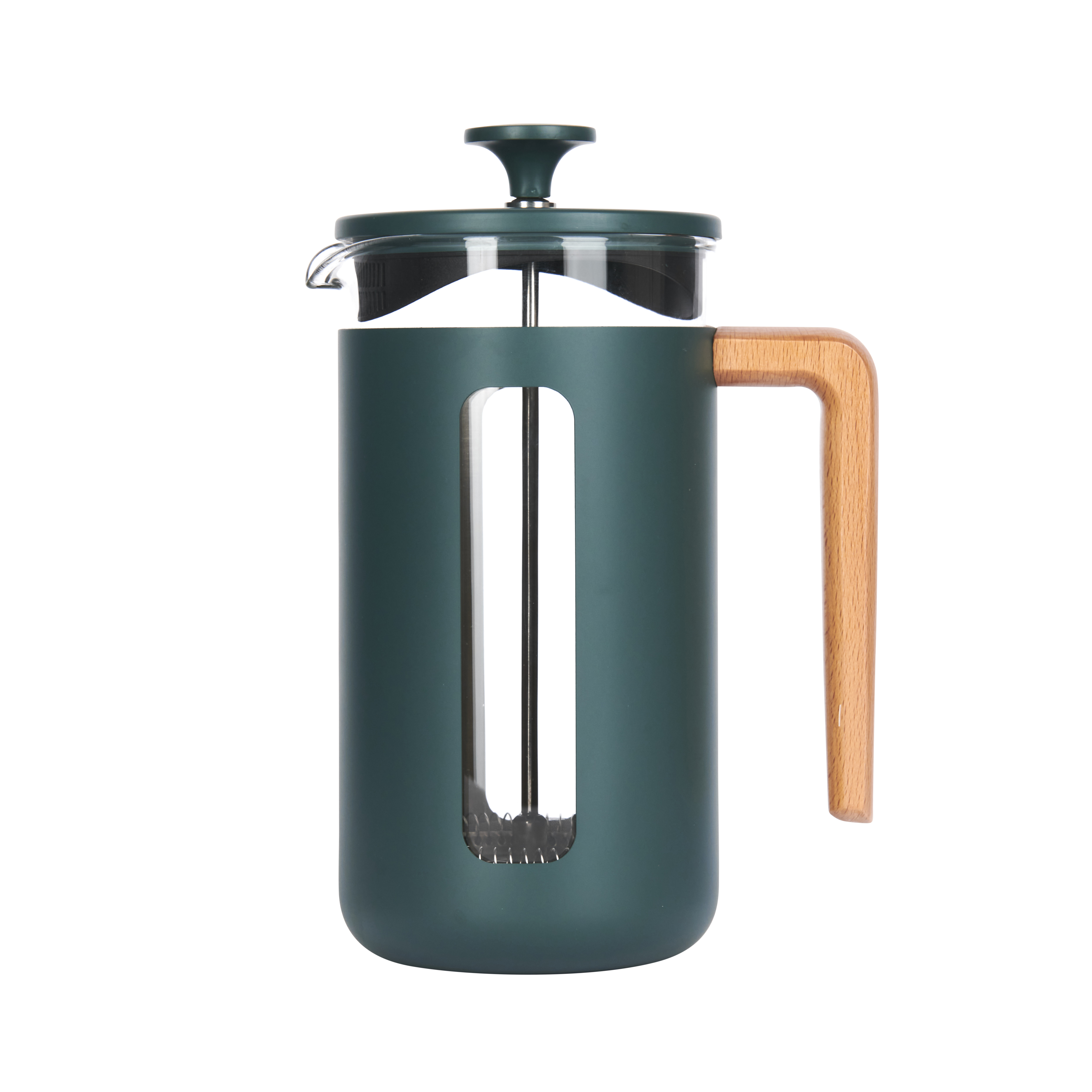 La Cafetiere Pisa 8 Cup Stainless Steel Cafetiere - Green