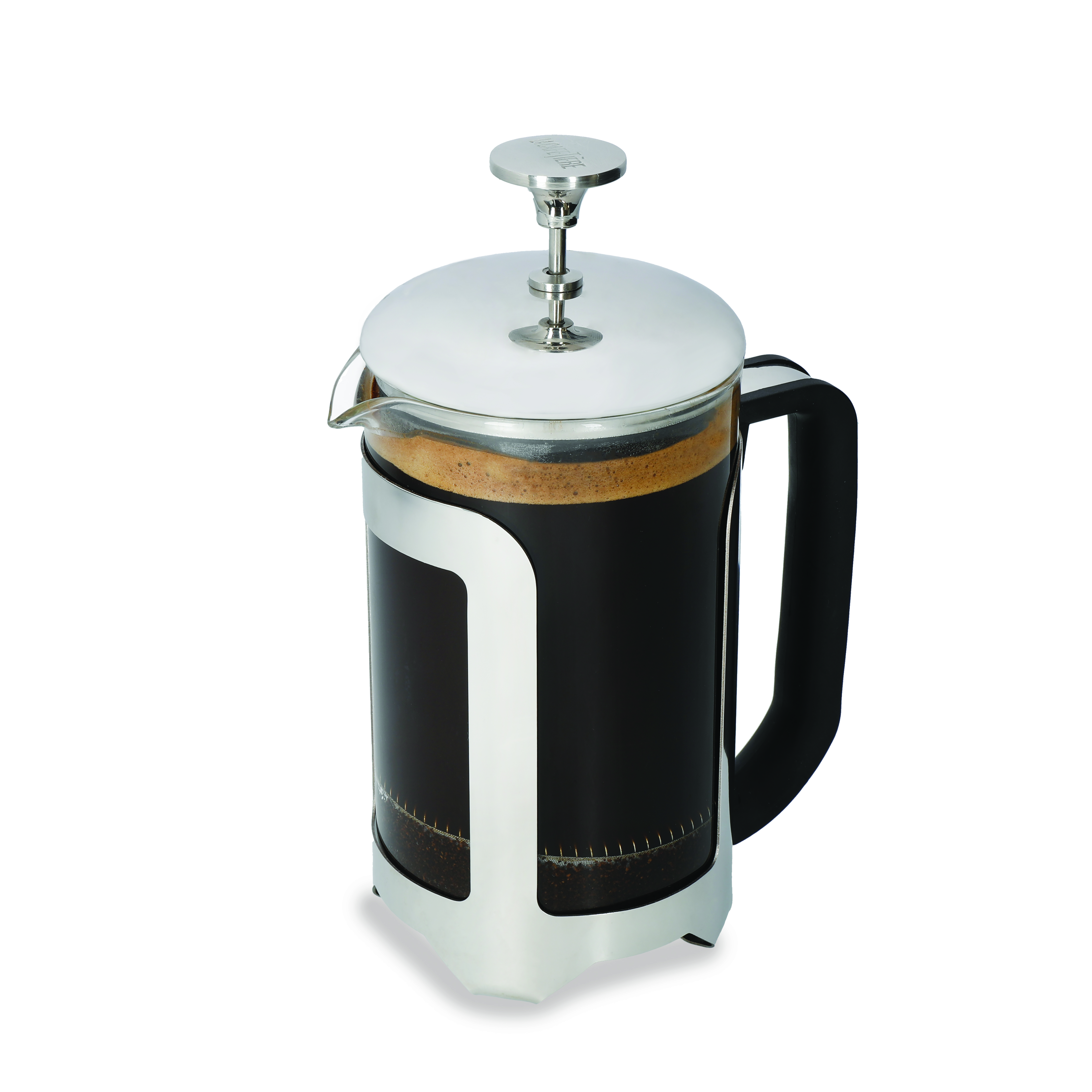 La Cafetiere Roma 6 Cup Stainless Steel Cafetiere - Silver