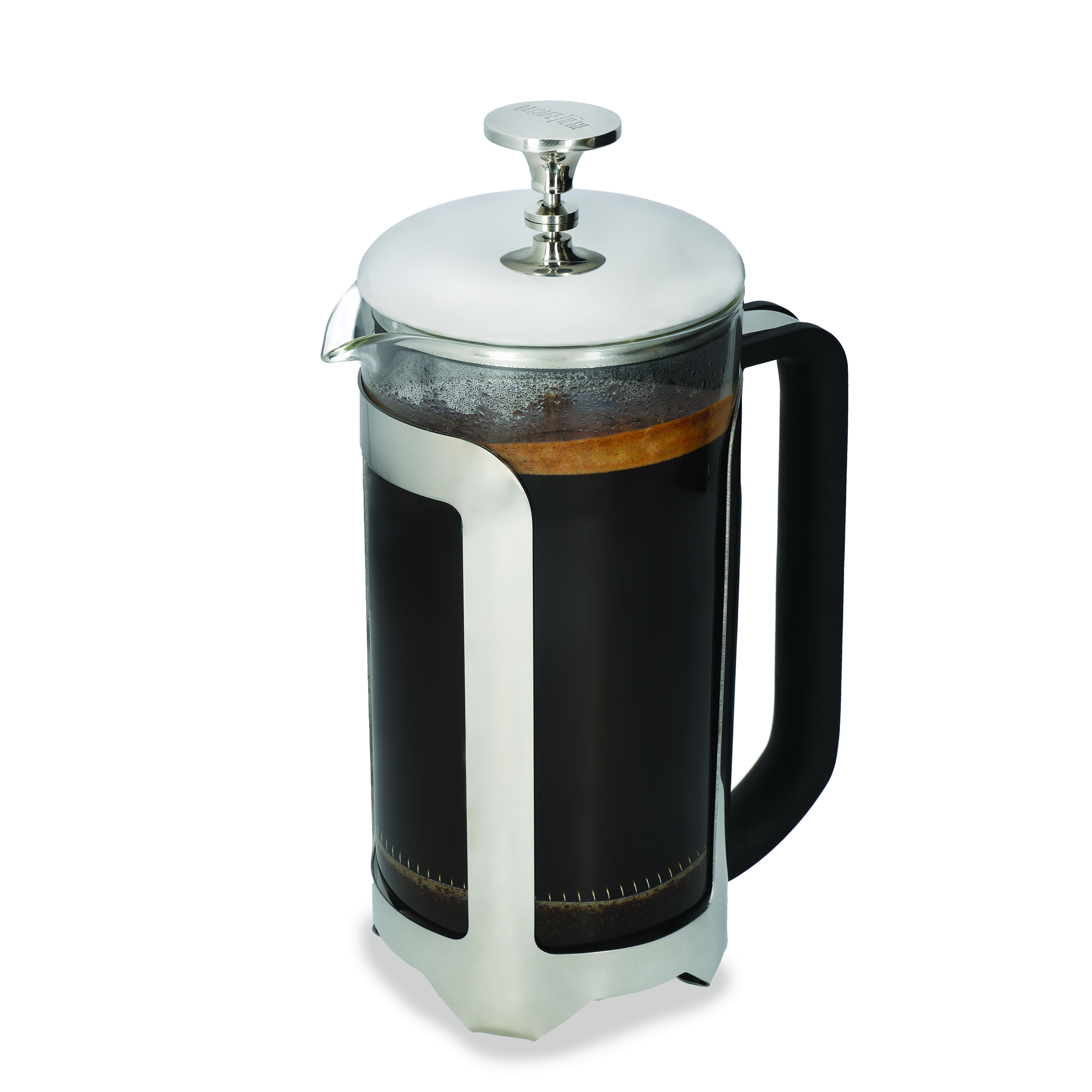 La Cafetiere Roma 8 Cup Stainless Steel Cafetiere - Silver