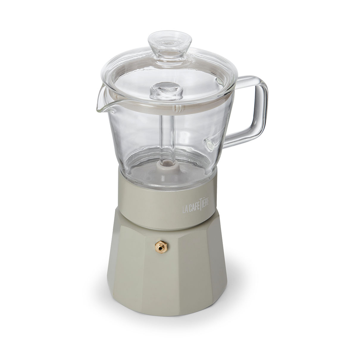 La Cafetiere Verona 6 Cup Glass Espresso Maker - Latte