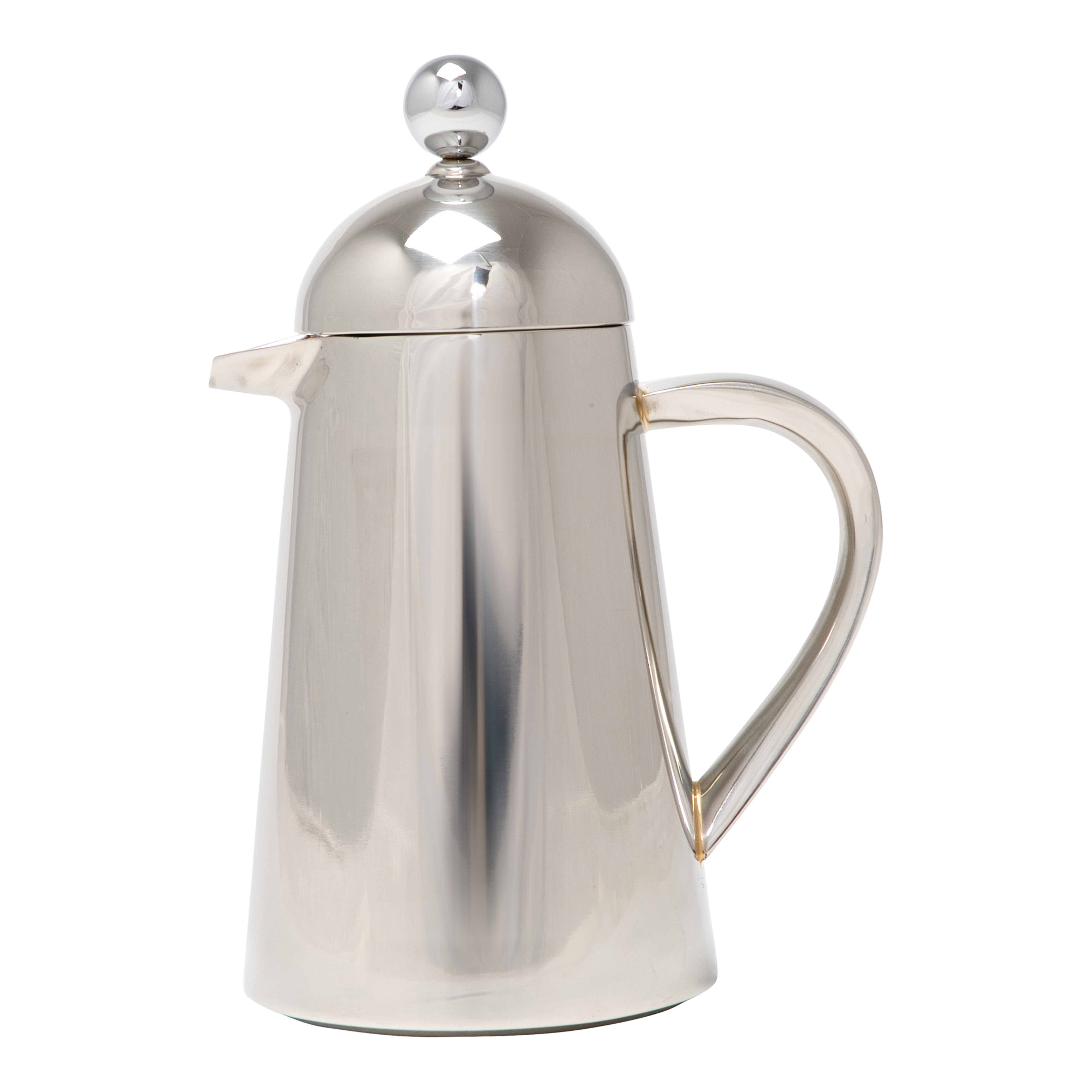 La Cafetiere Havana 8 Cup Stainless Steel Double Walled Cafetiere - Silver