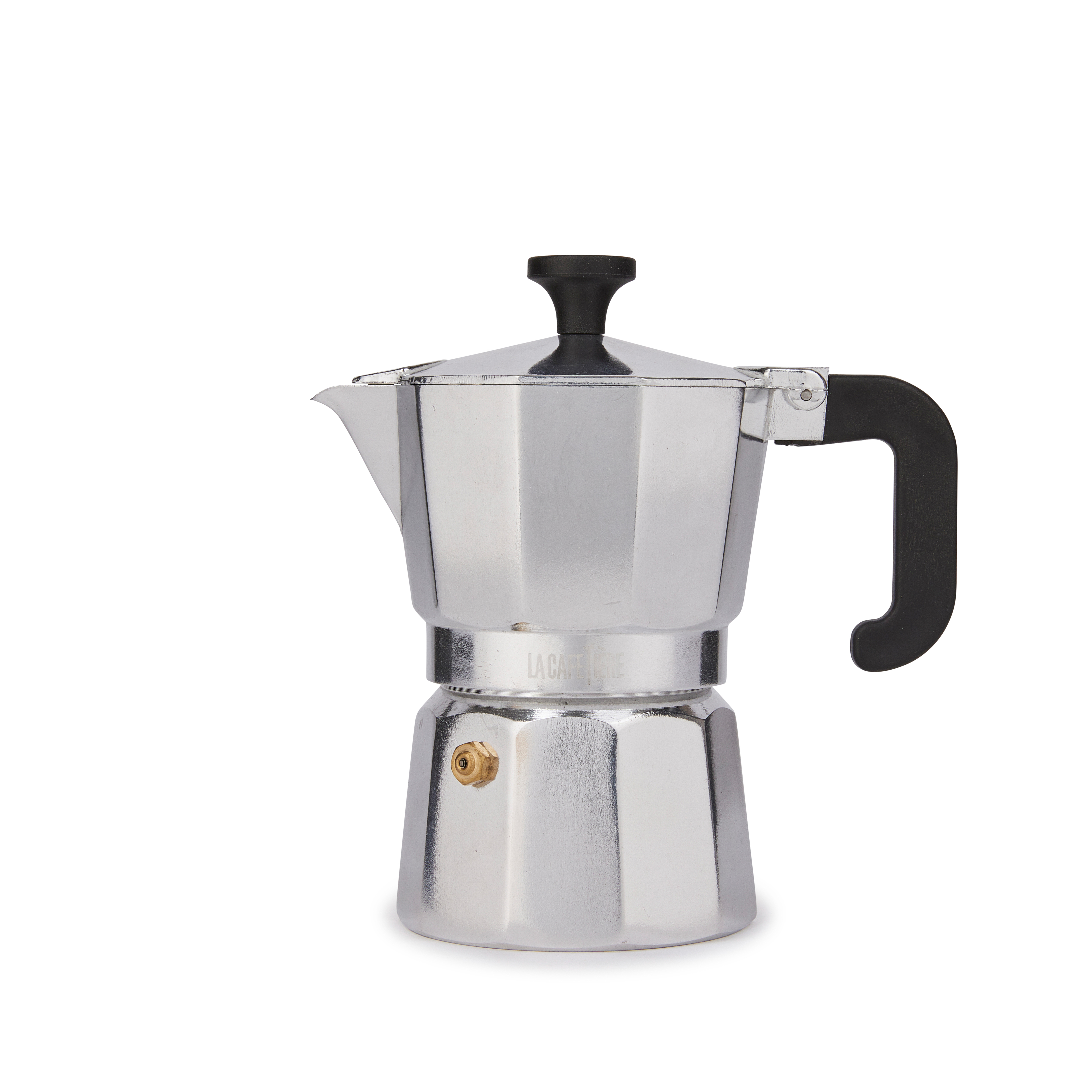 La Cafetiere Venice 3 Cup Aluminium Espresso Maker - Silver