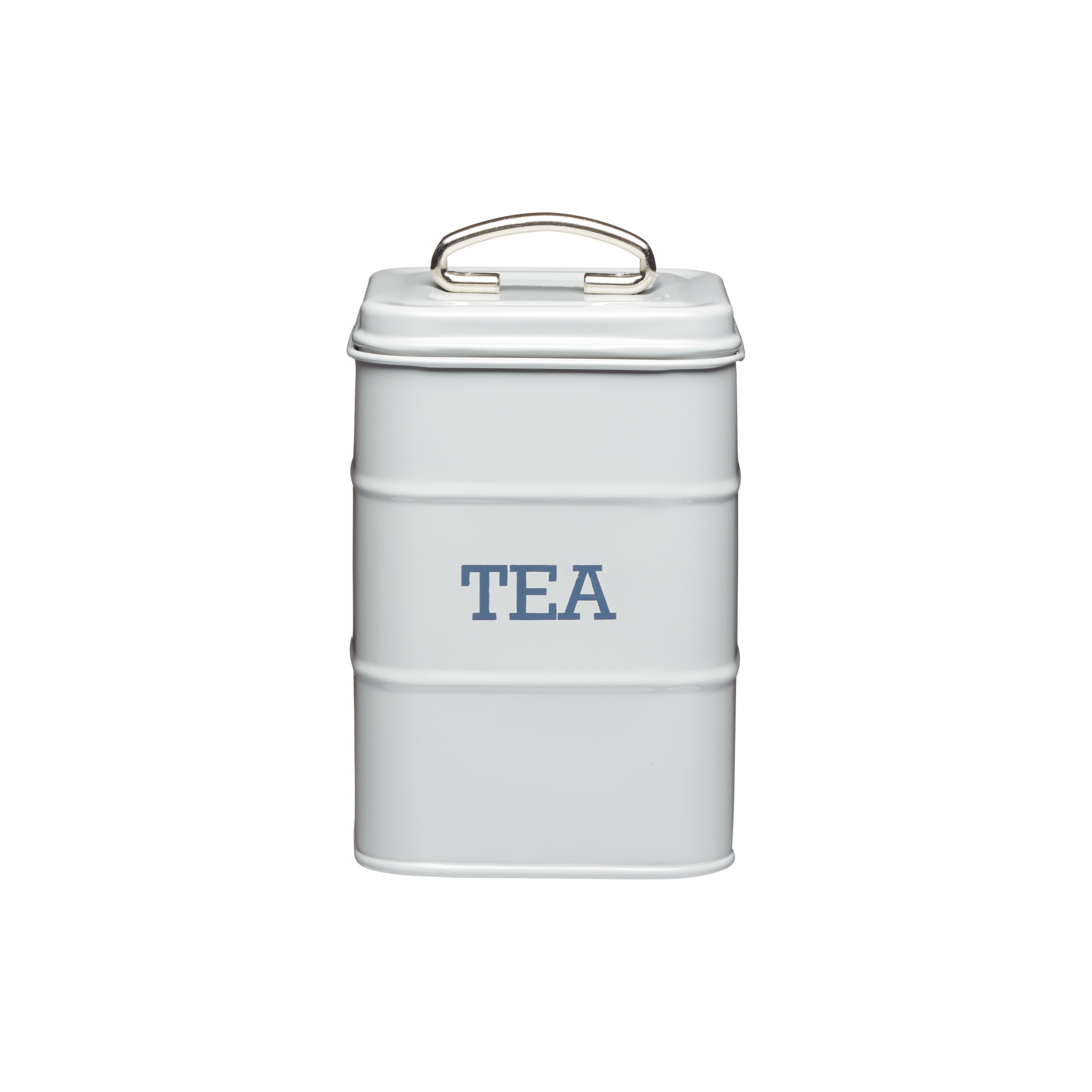 KitchenCraft Living Nostalgia Tea Canister - French Grey