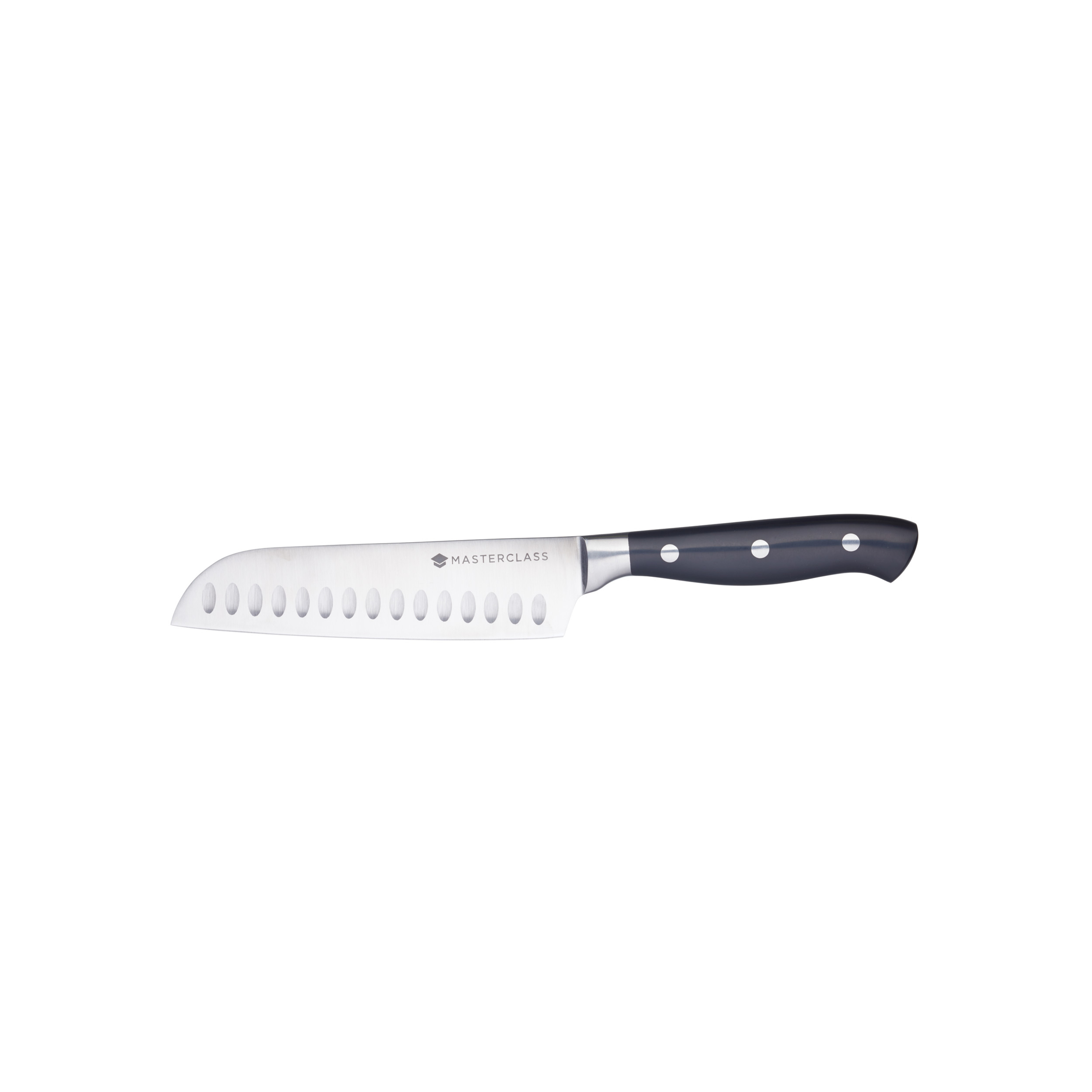 Masterclass Edgekeeper Stainless Steel Self-Sharpening 12cm Santoku Knife