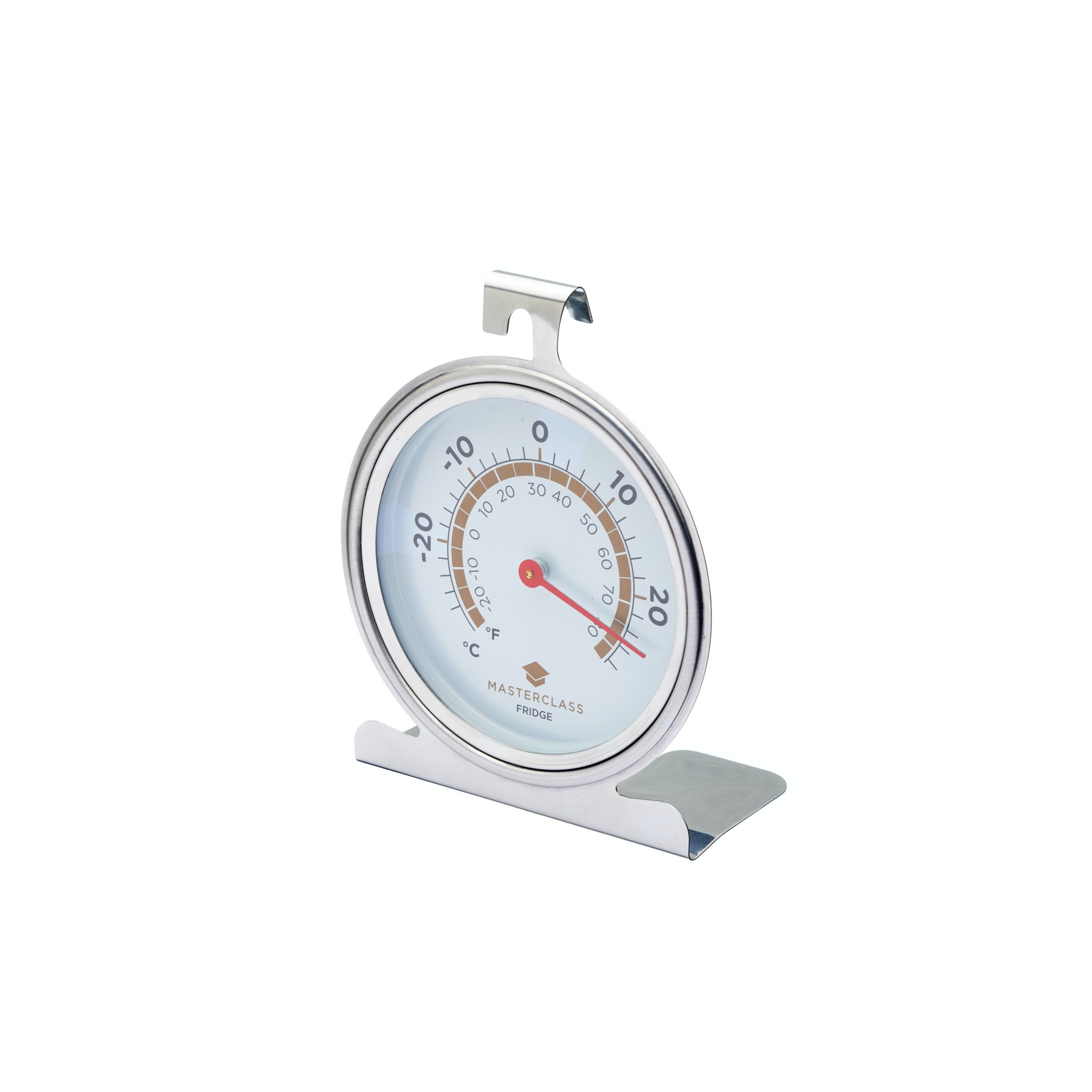 Masterclass Stainless Steel Fridge & Freezer Thermometer