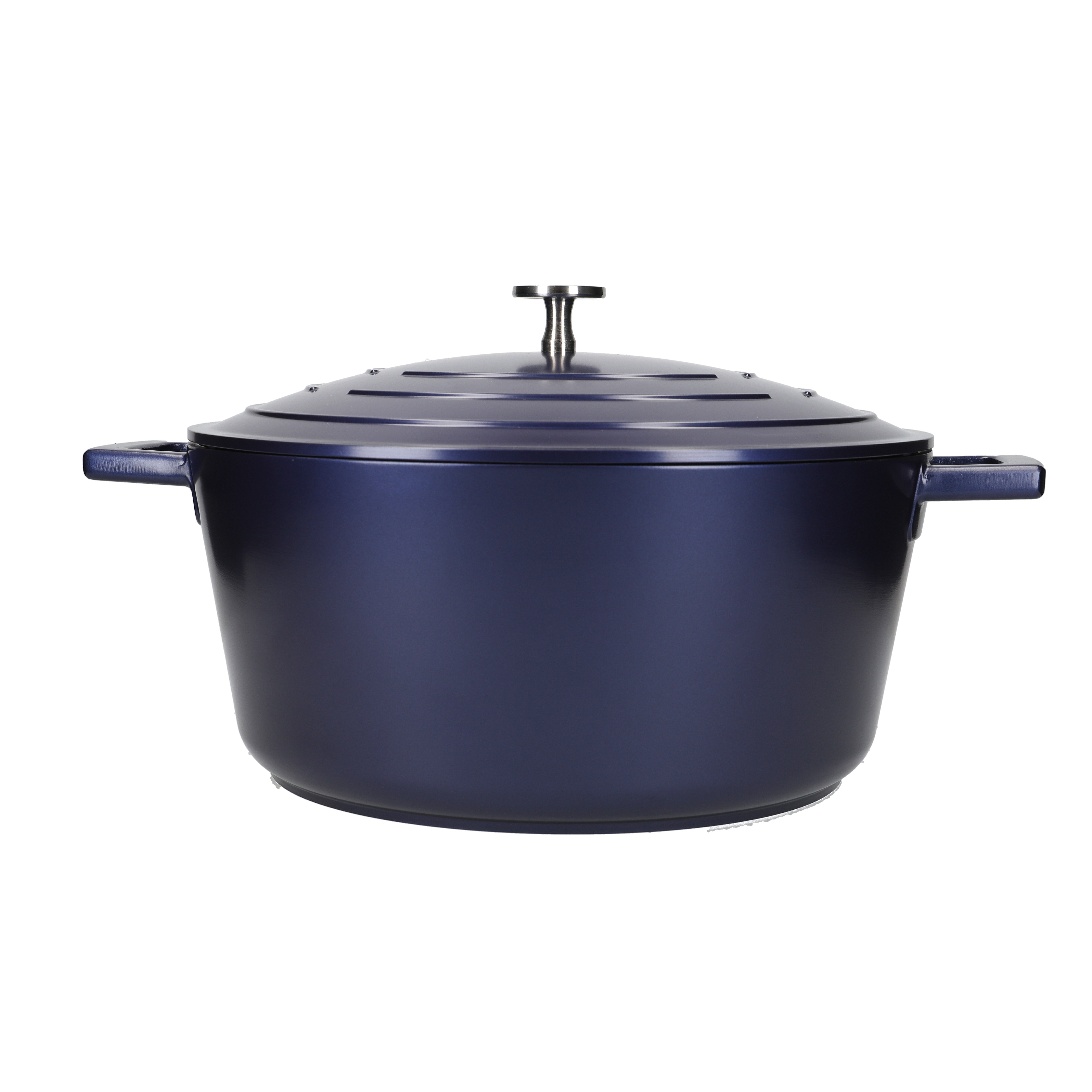 Masterclass Cast Aluminium 5 Litre Casserole Dish - Blue