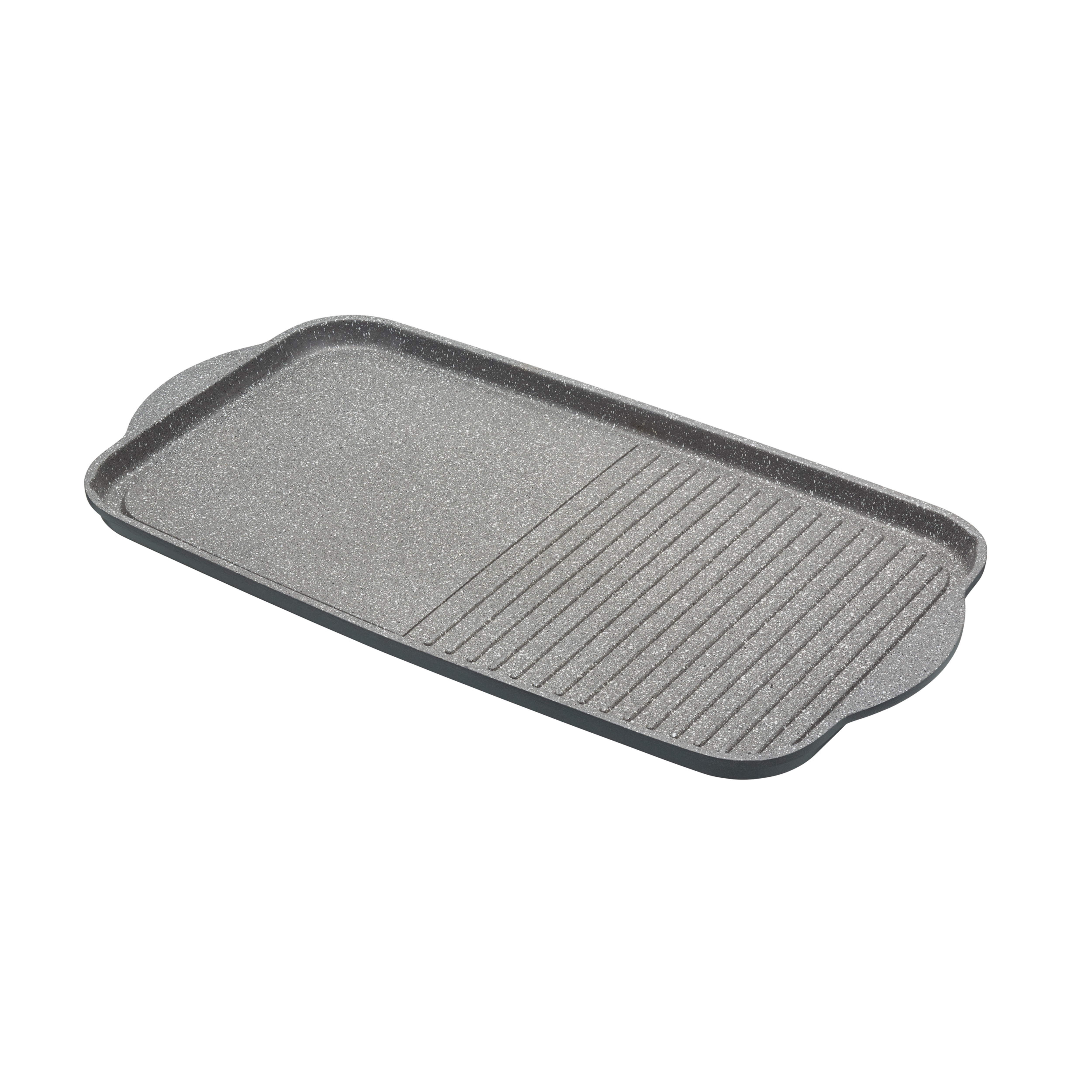 Masterclass Cast Aluminium Dual Griddle Tray - 46cm