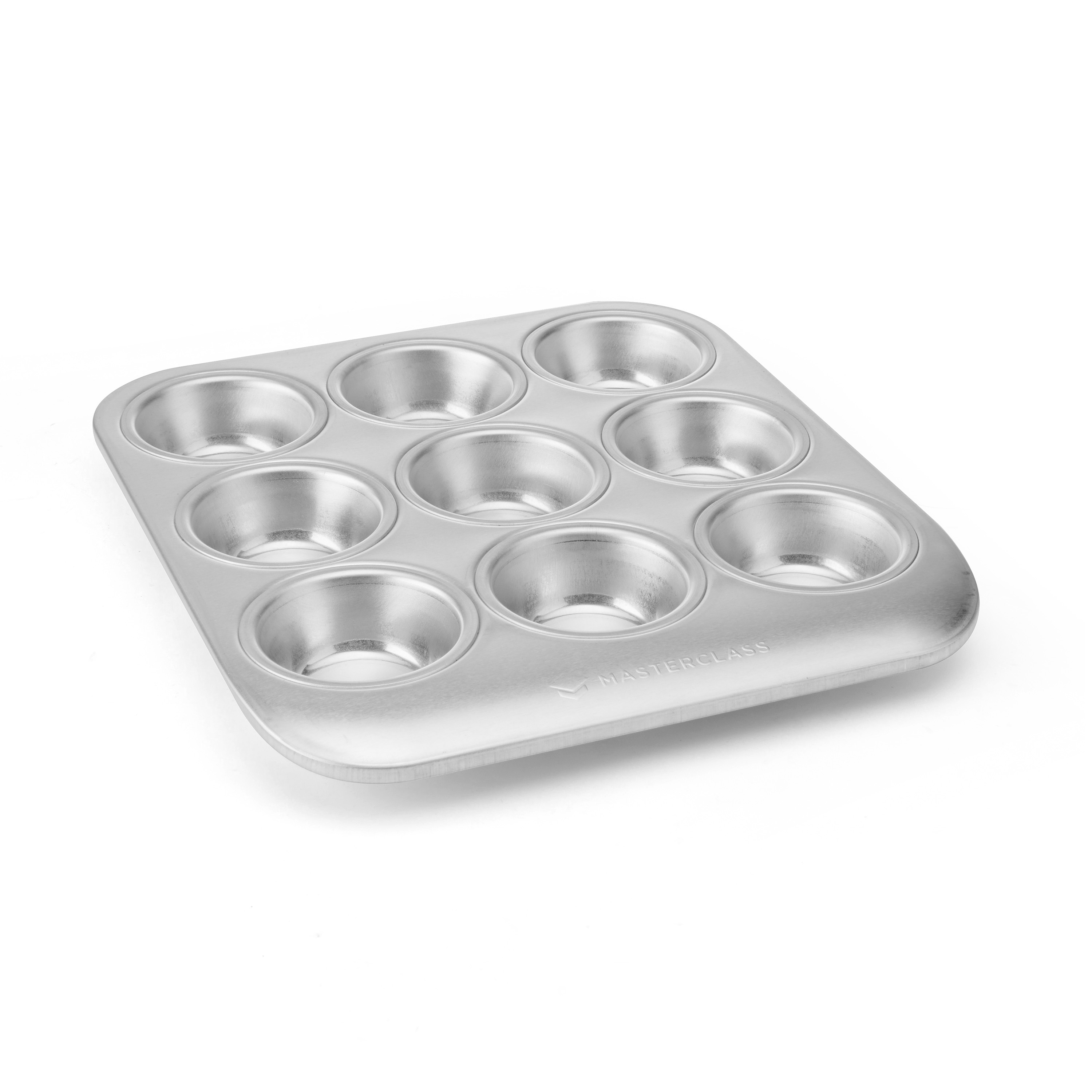 Masterclass Recycled Aluminium 9 Hole Muffin Tray - 24 x 22cm