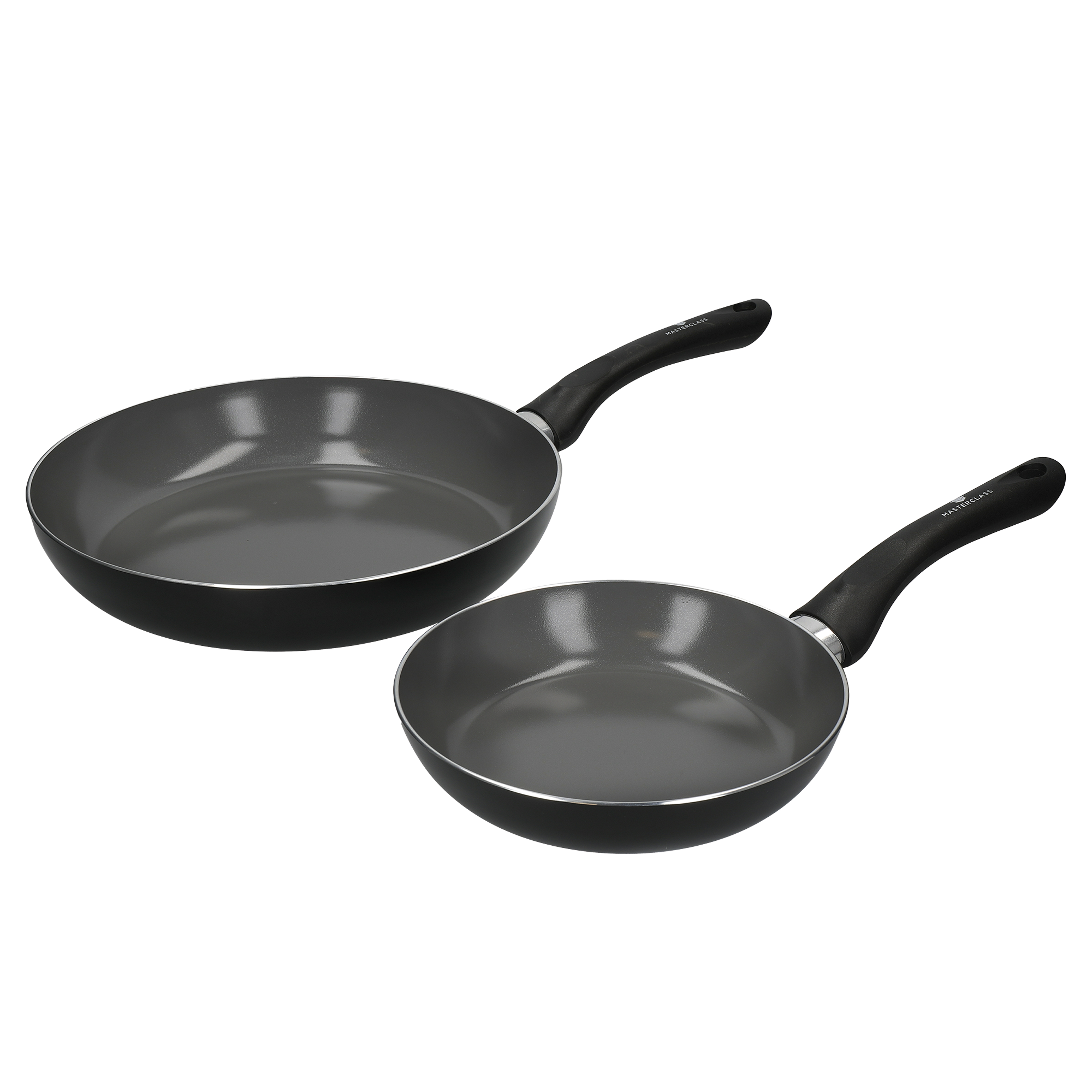 Masterclass Recycled Can-To-Pan Non-Stick 2 Piece Frying Pan Set