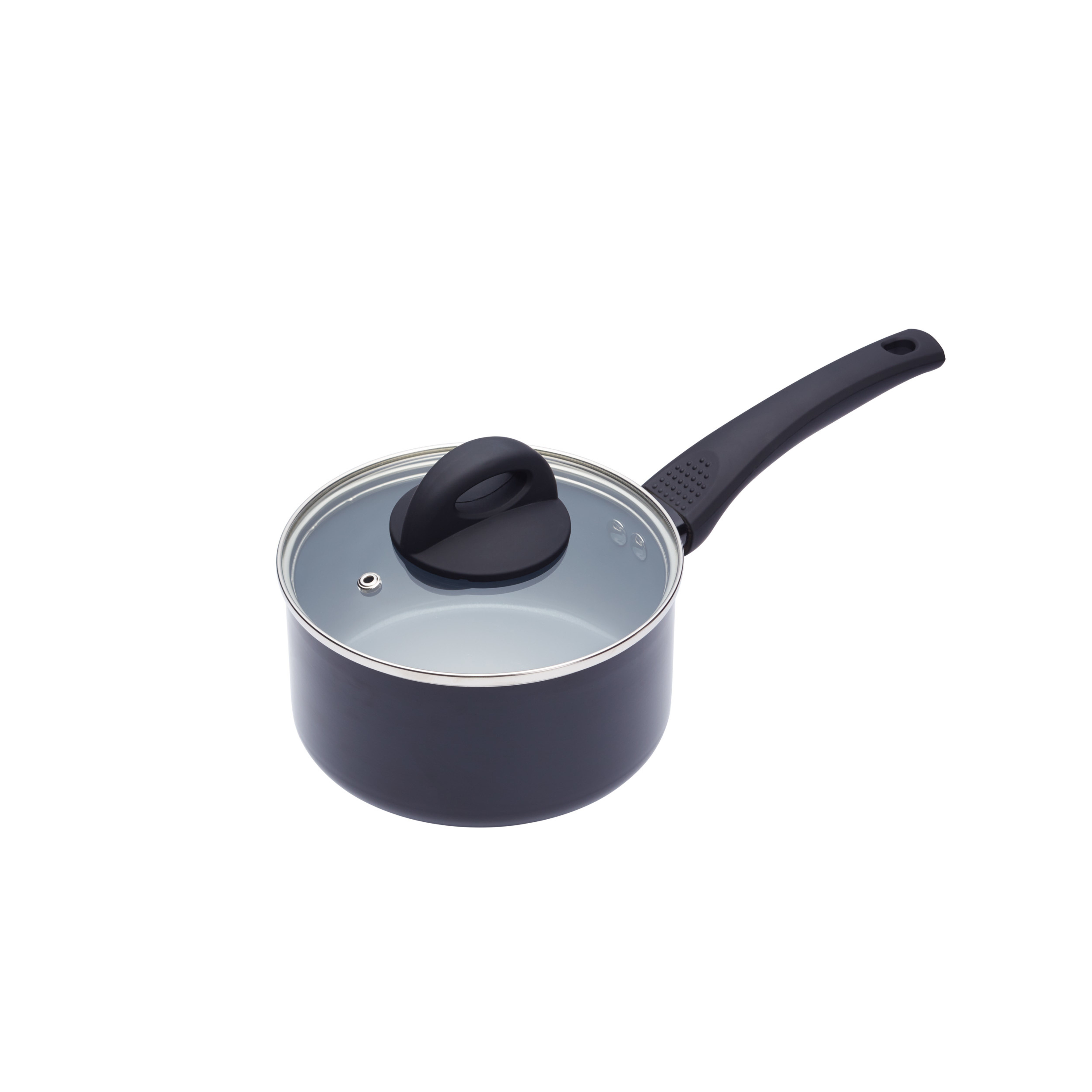 Masterclass Ceramic Induction Ready Non-Stick Eco Saucepan - 16cm