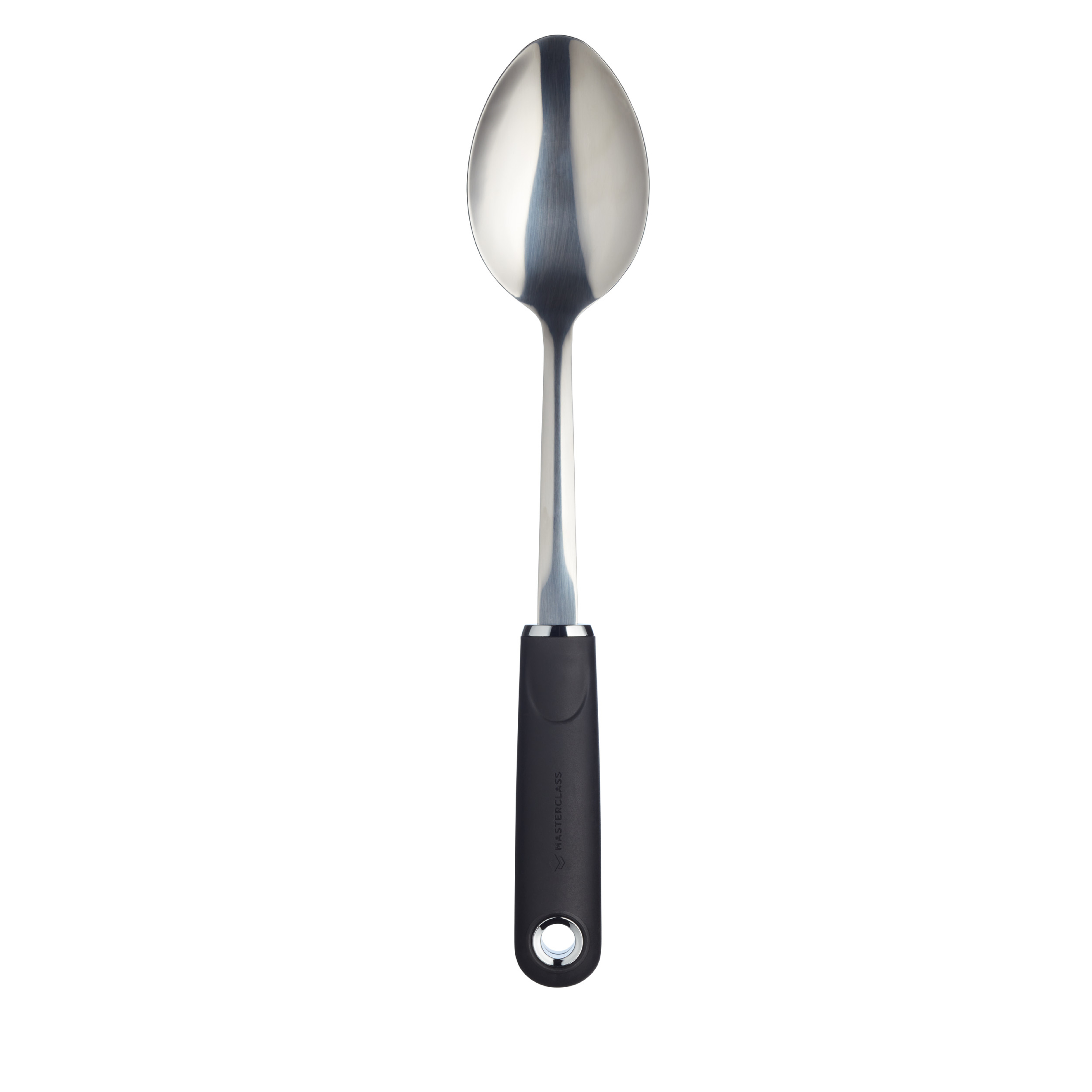 Masterclass Soft-Grip Stainless Steel 34cm Cooks Spoon