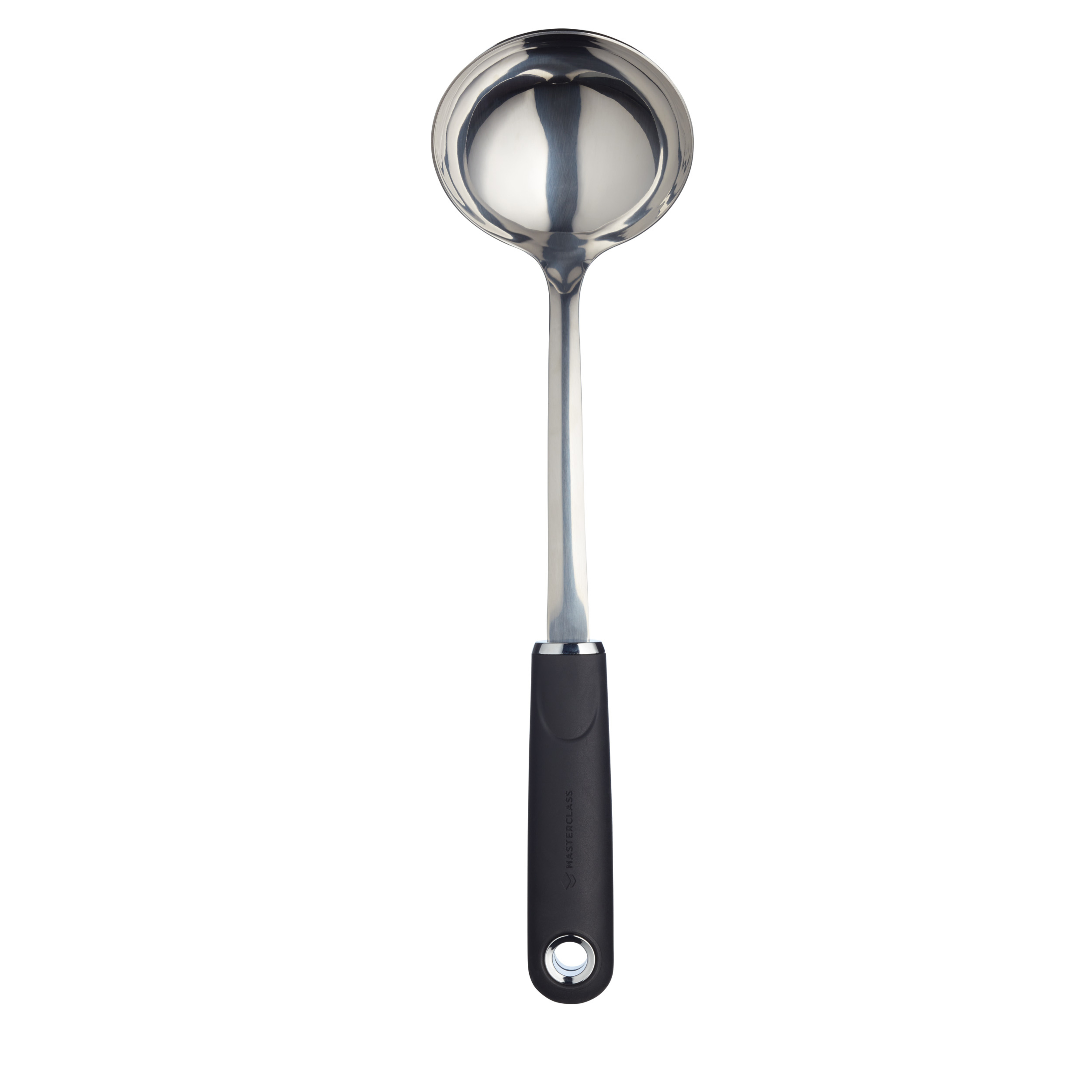 Masterclass Soft-Grip Stainless Steel 34cm Ladle