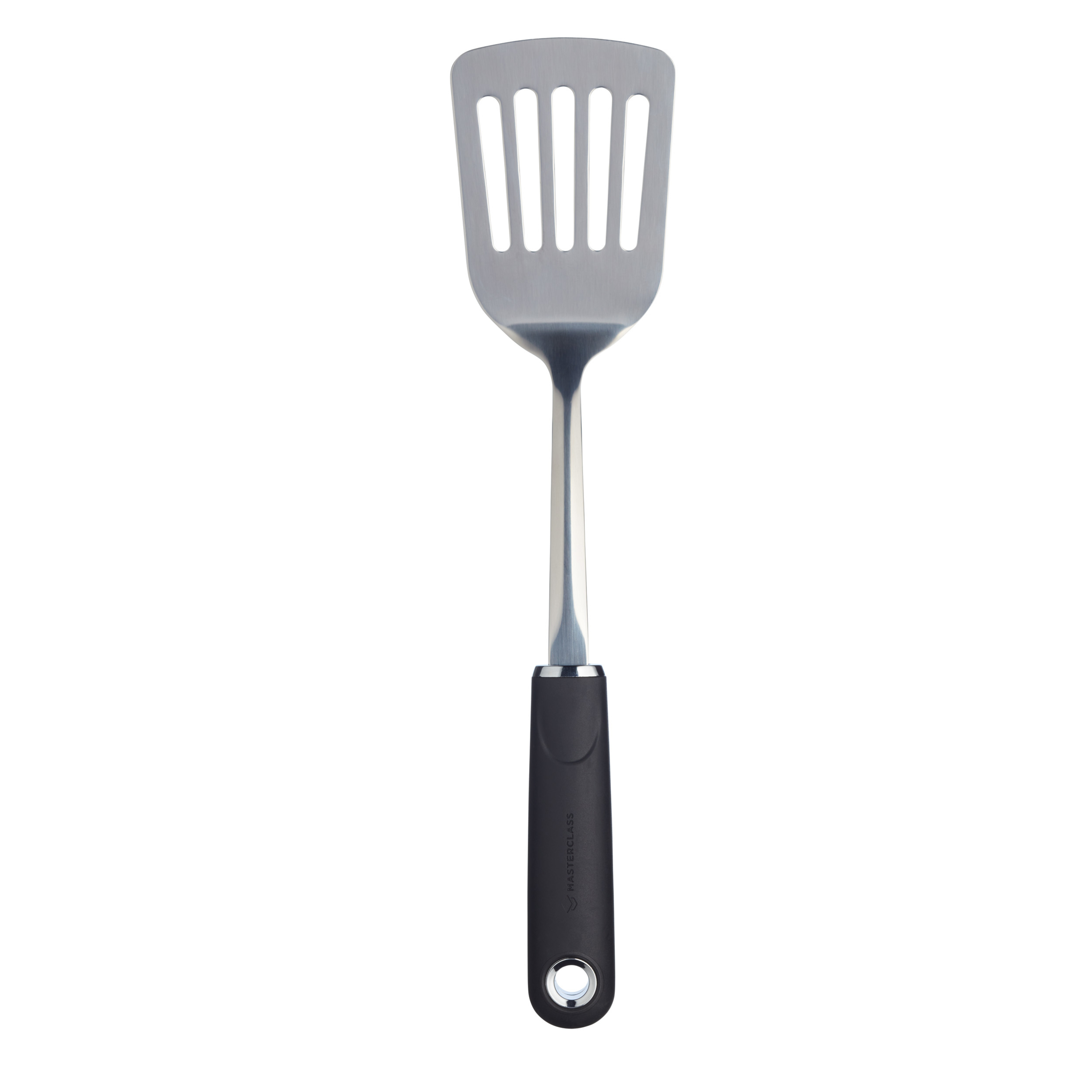 Masterclass Soft-Grip Stainless Steel 36cm Slotted Turner