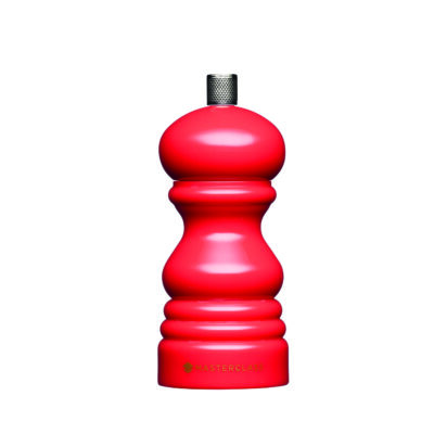 Masterclass 12cm Capstan Salt or Pepper Mill - Red