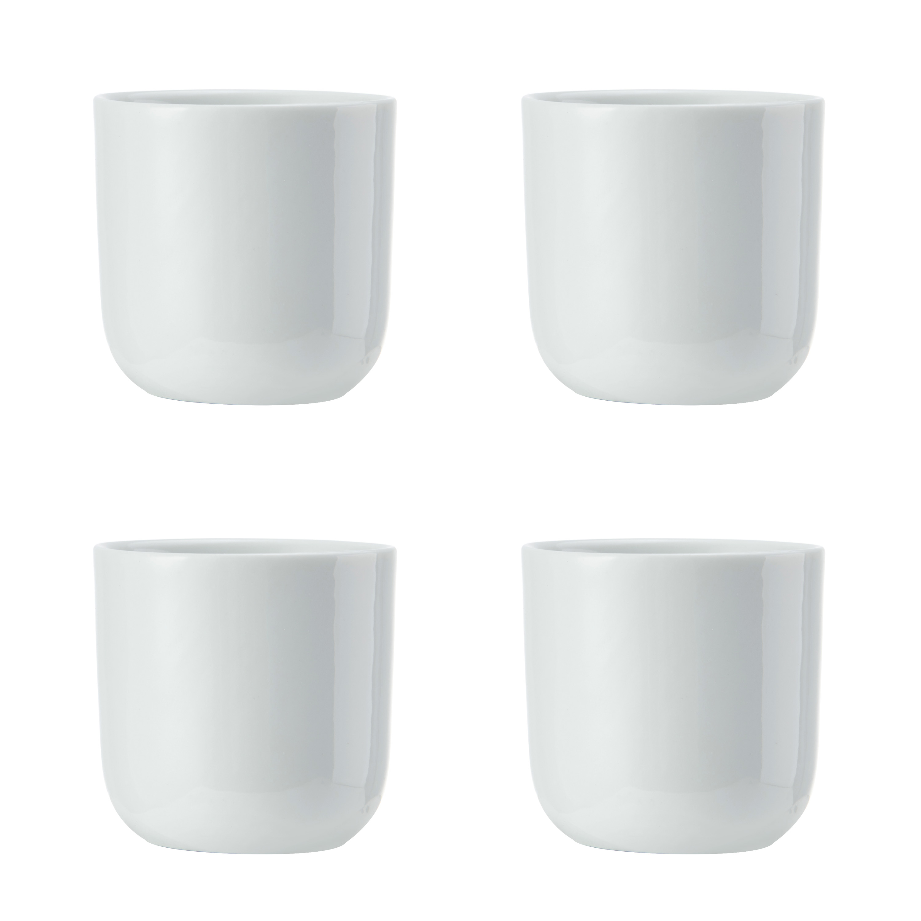 Mikasa Chalk Porcelain Egg Cup Set - White