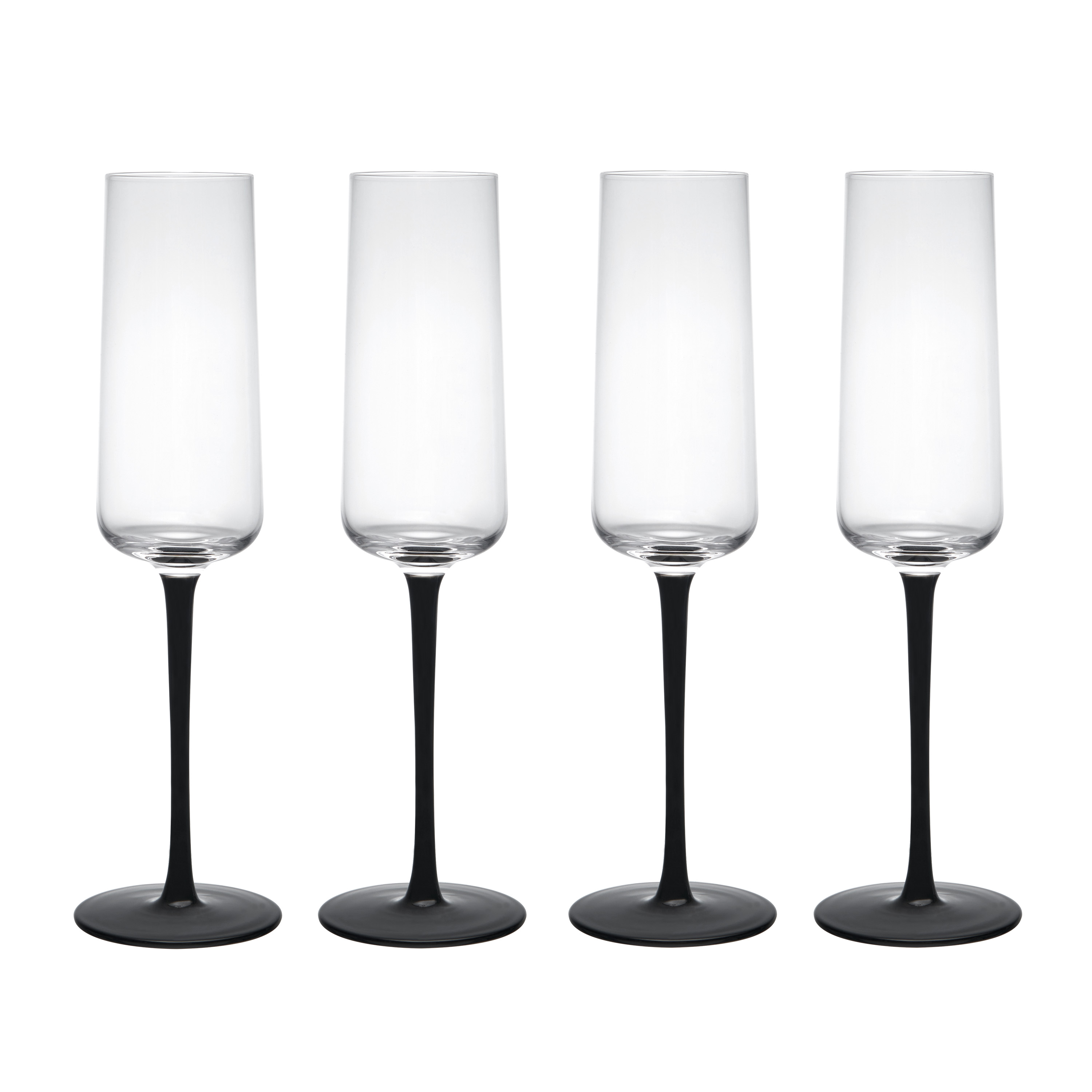 Mikasa 4 x 250ml Palermo Champagne Flutes