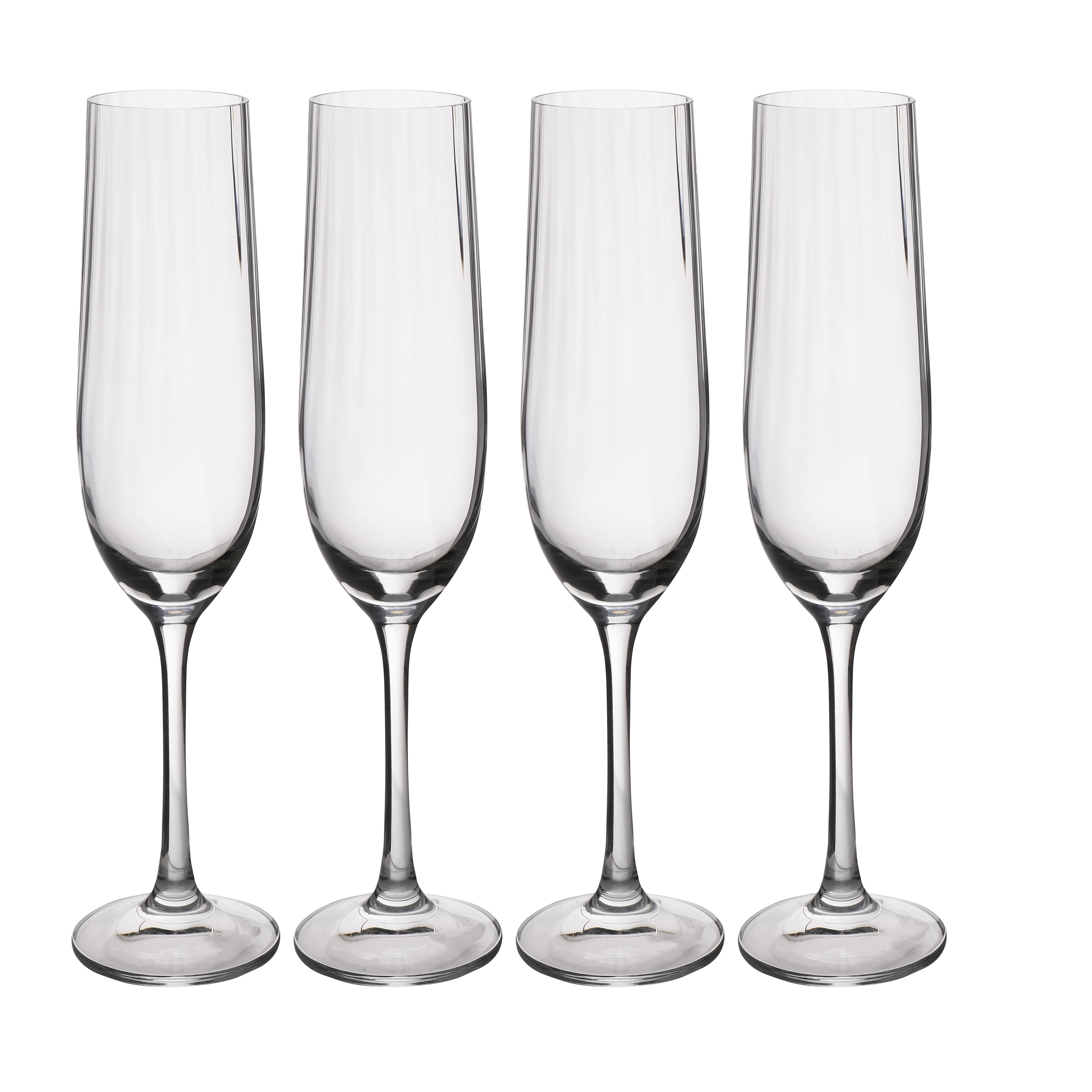 Mikasa 4 x 190ml Treviso Champagne Flutes