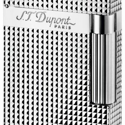 S.T. Dupont Ligne 2 Lighter Diamond Head - Silver